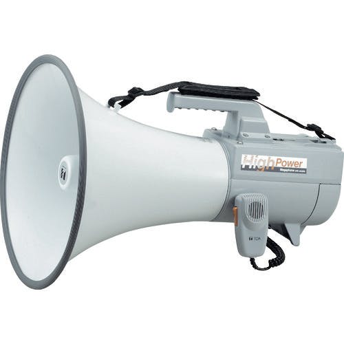 TOA ショルダーメガホン30Wホイッスル付 ER-2130W 拡声器 TOA ショルダーメガホン30Wホイッスル付 ER-2130W 拡声器