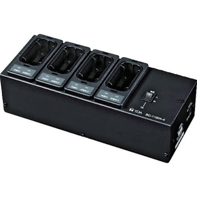 【CAINZ-DASH】ＴＯＡ ワイヤレスガイド用充電器　４台用 BC-1100A-4【別送品】