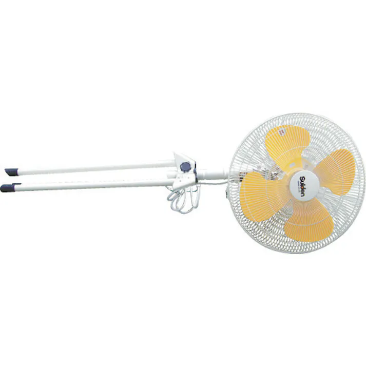 【CAINZ-DASH】スイデン 工場扇(大型扇風機)スタンド型 樹脂ハネ45cm 単相100V SF-45VS-1VP2【別送品】