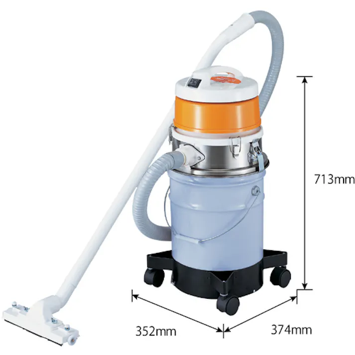 【CAINZ-DASH】スイデン 万能型掃除機 Gクリーン 乾湿両用 100V ペール缶タイプ SGV-110A-PC【別送品】