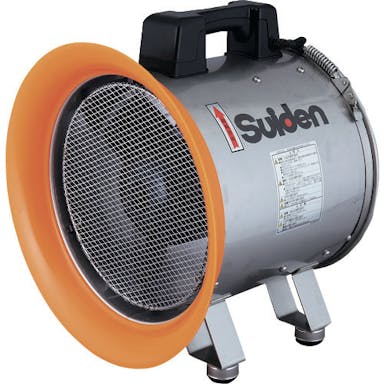 【CAINZ-DASH】スイデン 送排風機（軸流ファンブロワ）ハネ２８８ｍｍ　単相１００Ｖ防食型 SJF-300CP-1【別送品】