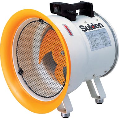 【CAINZ-DASH】スイデン 送風機（軸流ファン）ハネ３００ｍｍ　単相１００Ｖ　低騒音省エネ SJF-300L-1【別送品】