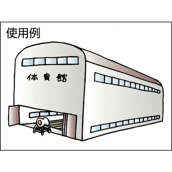 【CAINZ-DASH】スイデン 送風機 どでかファン ハネ600mm 3相200V 低騒音・省エネタイプ 角度調節可能 4輪キャスター付 SJF-T604A【別送品】