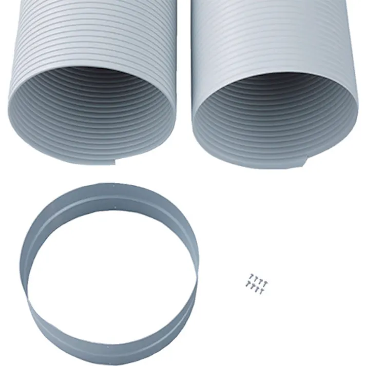 【CAINZ-DASH】スイデン SS延長排気ダクト 3口用 2m×2本 SS-HD-250-2M2P【別送品】