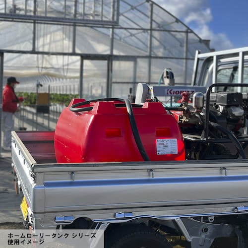 【CAINZ-DASH】スイコー ホームローリータンク１００ 赤 （フタ