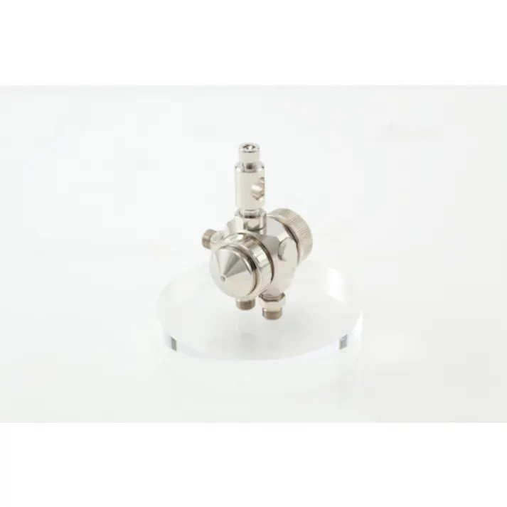 【CAINZ-DASH】アネスト岩田 液体塗布用自動スプレーガン(小形 丸吹) 霧化エア分離タイプ ノズル口径Φ1.0 TOF-6RB-10【別送品】