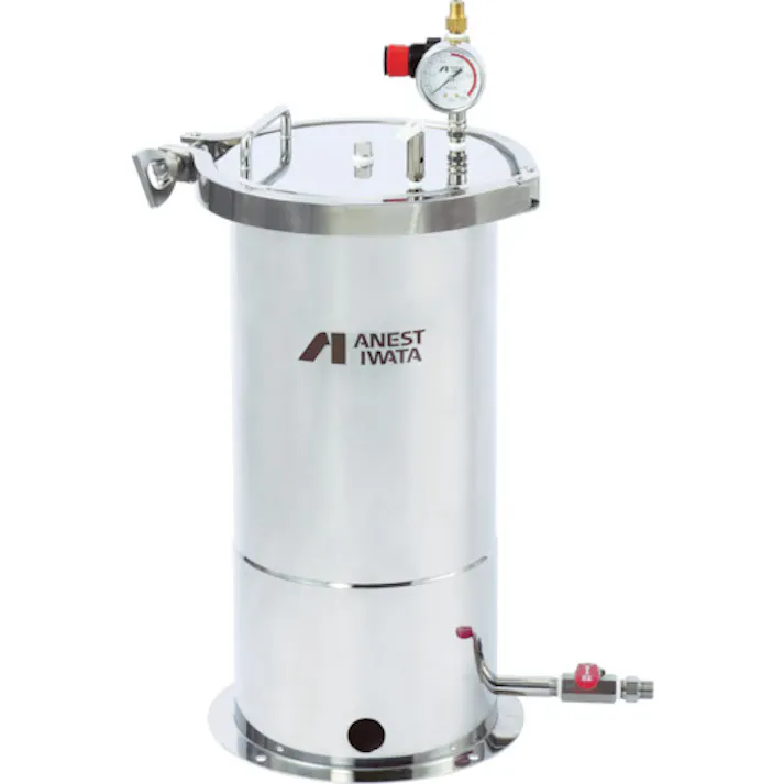【CAINZ-DASH】アネスト岩田 ステンレス製下出し加圧タンク 10L COT-ZB10【別送品】