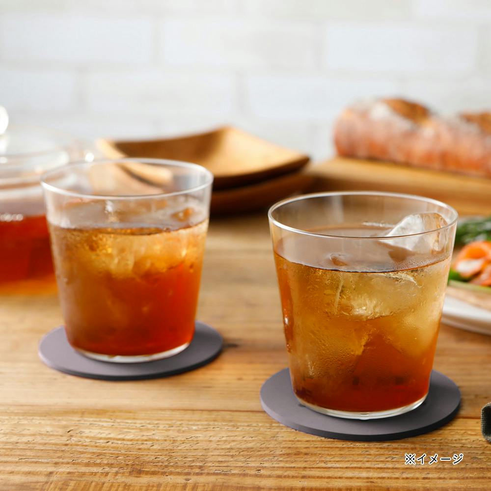 吸水コースター 丸型 ライトグレー | 食器・グラス・カトラリー 通販