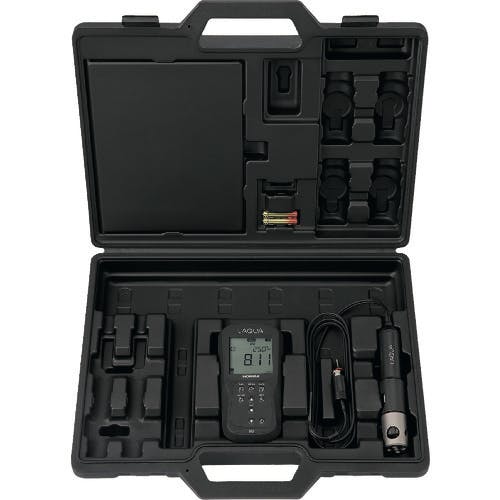 【CAINZ-DASH】堀場アドバンスドテクノ フィールド型ポータブル水質計　溶存酸素電極セット　Ｄ－２１０Ｄ－Ｓ D-210D-S【別送品】