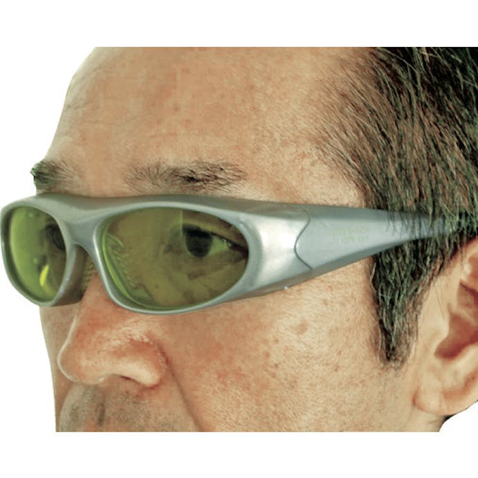 【CAINZ-DASH】理研オプテック レーザー用二眼型保護メガネ（ＣＯ２用） RSX-2-CO2【別送品】