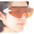 【CAINZ-DASH】理研オプテック レーザー用一眼型保護メガネ（多波長兼用）メガネ併用可 RS-80 TWCL【別送品】