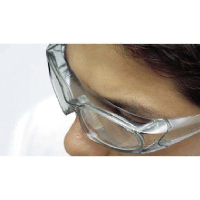 【CAINZ-DASH】理研オプテック 二眼式保護メガネ（防曇） RSX-2S VF-P【別送品】