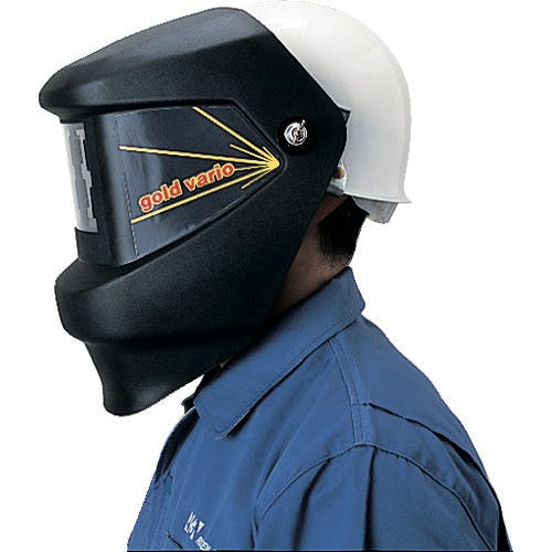 CAINZ-DASH】理研オプテック 自動遮光溶接面 ヘルメット取付タイプ