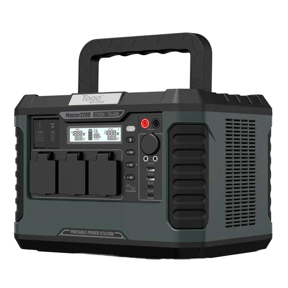 TogoPower ポータブル電源 1800W TPS1800 USB機能付き | 発電機