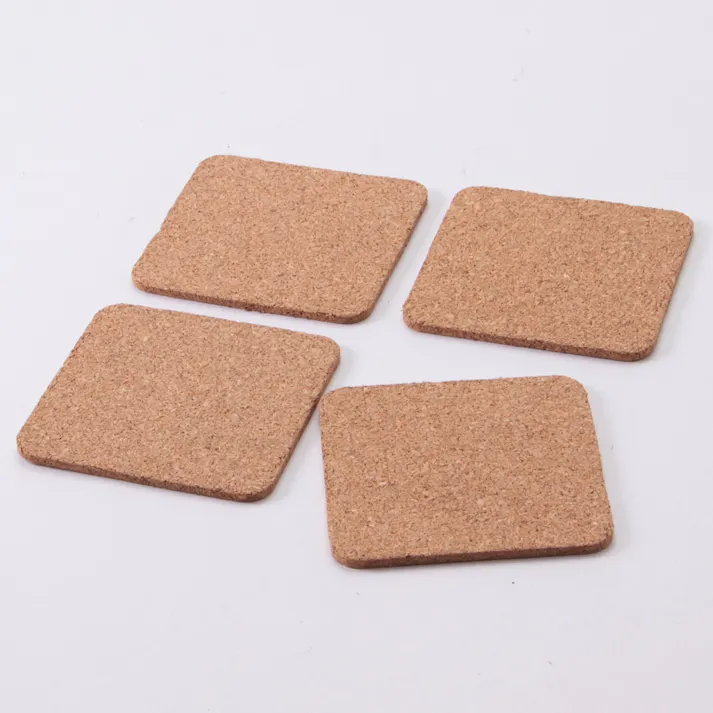 コルクコースター 角形 4P HA4730