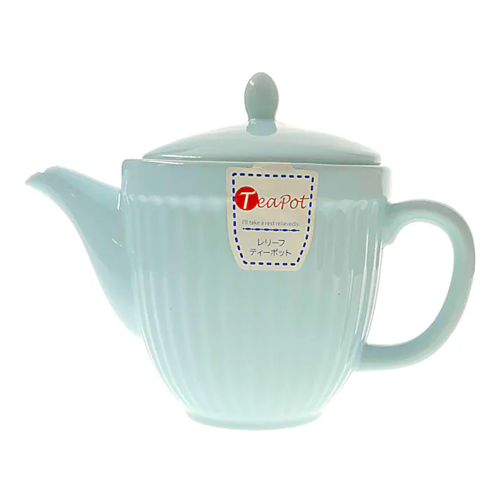 レリーフティーポット ブルー HA5649