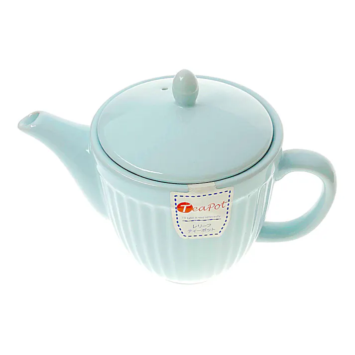 レリーフティーポット ブルー HA5649