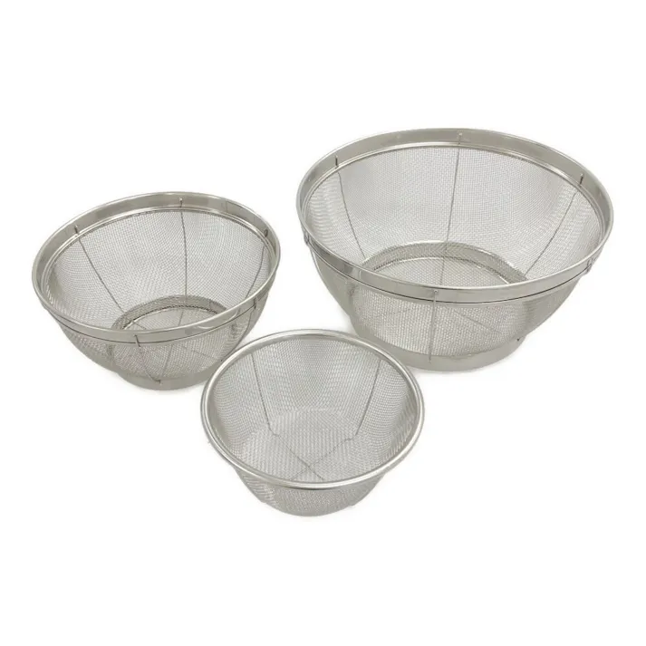 ステンレス製ザル3点セット HA5799