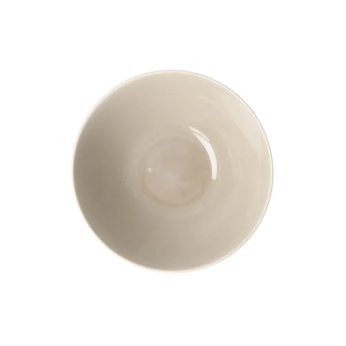 軽スタ軽量磁器食器 飯椀大 ワームグレー HA5817