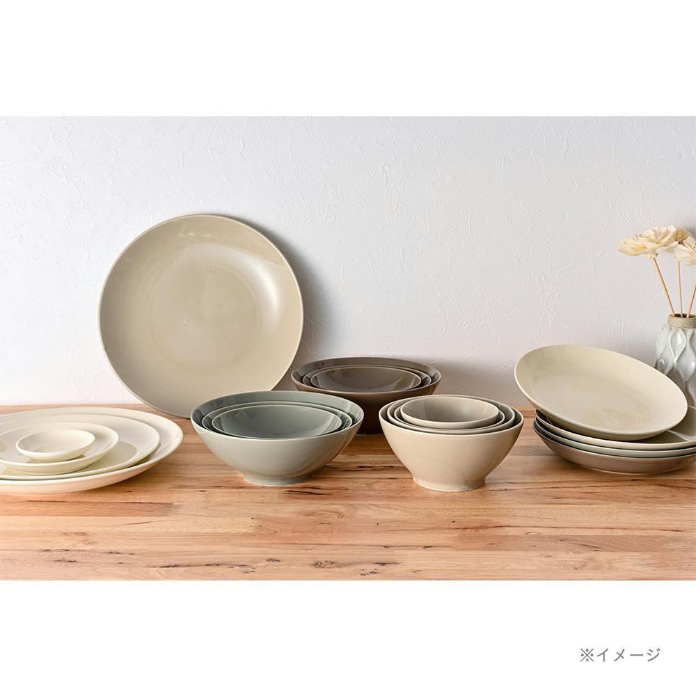 軽スタ軽量磁器食器 丼ぶり大 ブラウン HA5826 | 食器・グラス