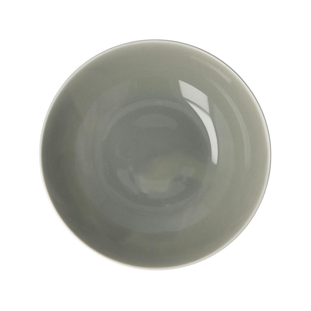 軽スタ軽量磁器食器 18cmボウル大 クールグレー | 食器・グラス