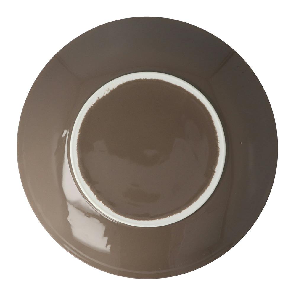 軽スタ軽量磁器食器 30cm大大皿 ブラウン | 食器・グラス・カトラリー