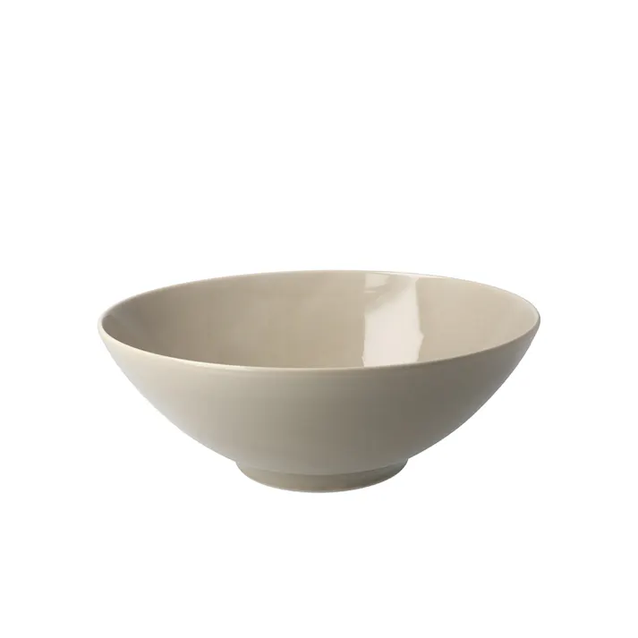 軽スタ軽量磁器食器 ラーメン丼ぶり ワームグレー