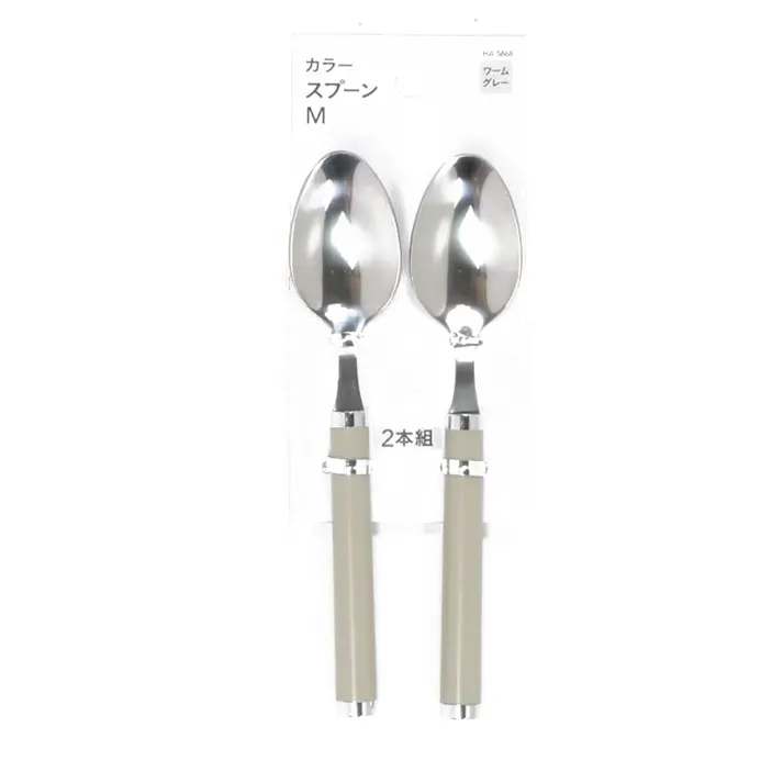 カラースプーンM 2本組 ワームグレー