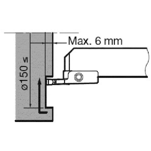 CAINZ-DASH】タンガロイ 外径用ＴＡＣバイト CGWSR2525-FLR5TP【別送品