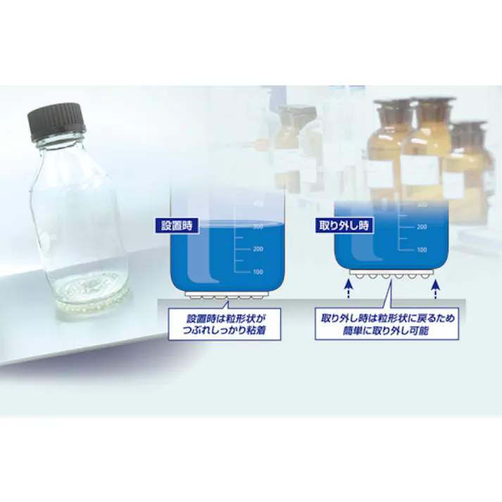 【CAINZ-DASH】プロセブン 薬品瓶転倒防止パッド CR-A7620C【別送品】