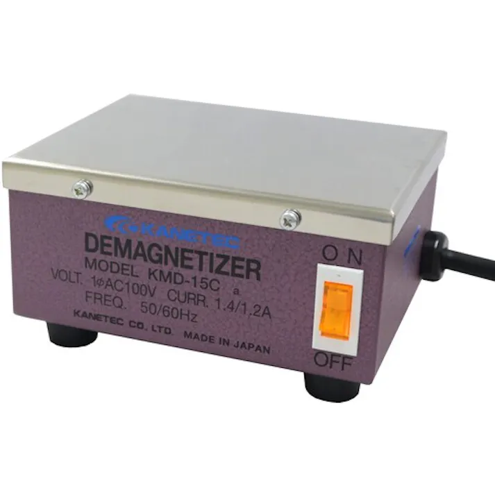 【CAINZ-DASH】カネテック テーブル形脱磁器 KMD型 有効脱磁幅80 KMD-15C【別送品】