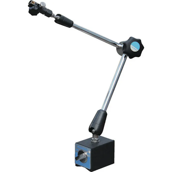 【CAINZ-DASH】カネテック マグネットスタンド(アームタイプ) ハイロックベース ロングアーム形 吸着力1000N MB-MX40F【別送品】