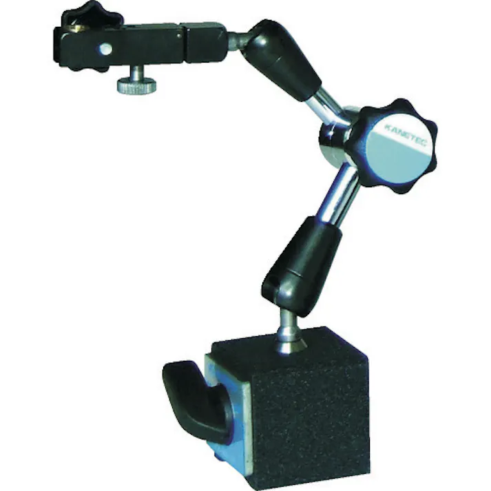 【CAINZ-DASH】カネテック マグネットスタンド(アームタイプ) ハイロックベース 最小形 吸着力600N MB-MX13F【別送品】