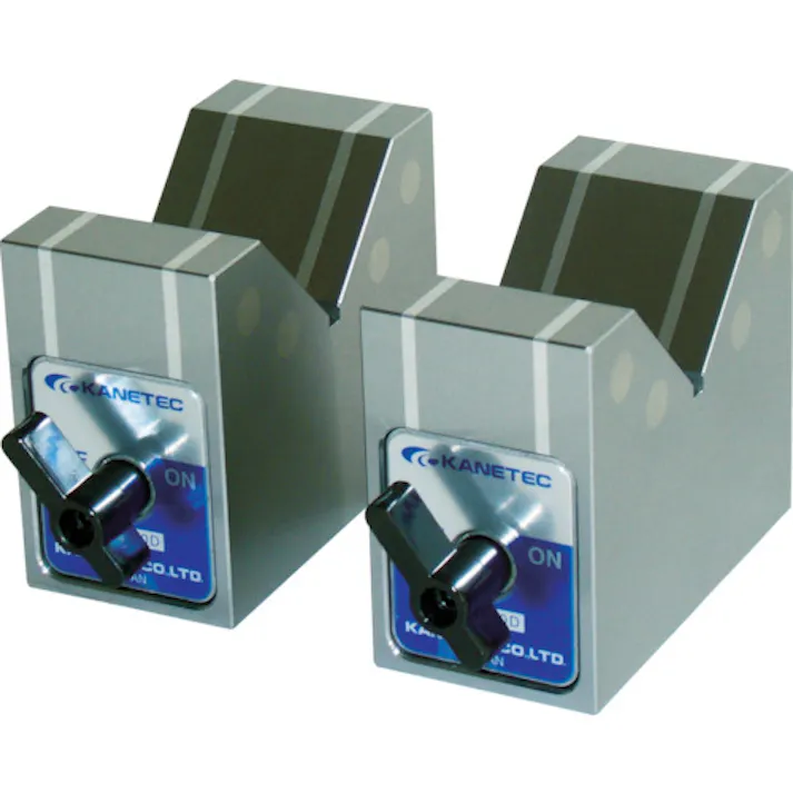 【CAINZ-DASH】カネテック マグネットVブロック KMV-125D【別送品】