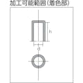 【CAINZ-DASH】カネテック 永磁ホルダ　サマリウムコバルト磁石　外径１０ｍｍ　円形・ステンレス KM-0010H-SUS【別送品】