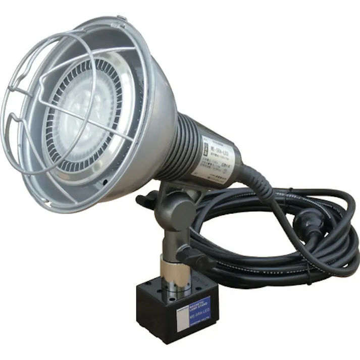 【CAINZ-DASH】カネテック マグネット電気スタンド屋外 ME-5RA-LED【別送品】