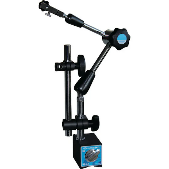 【CAINZ-DASH】カネテック 2本アーム式マグネットベース MB-A2【別送品】