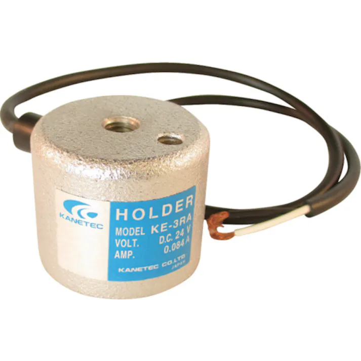 【CAINZ-DASH】カネテック 自動釈放形電磁ホルダ 径40mm×高さ25mm KE-4RA【別送品】