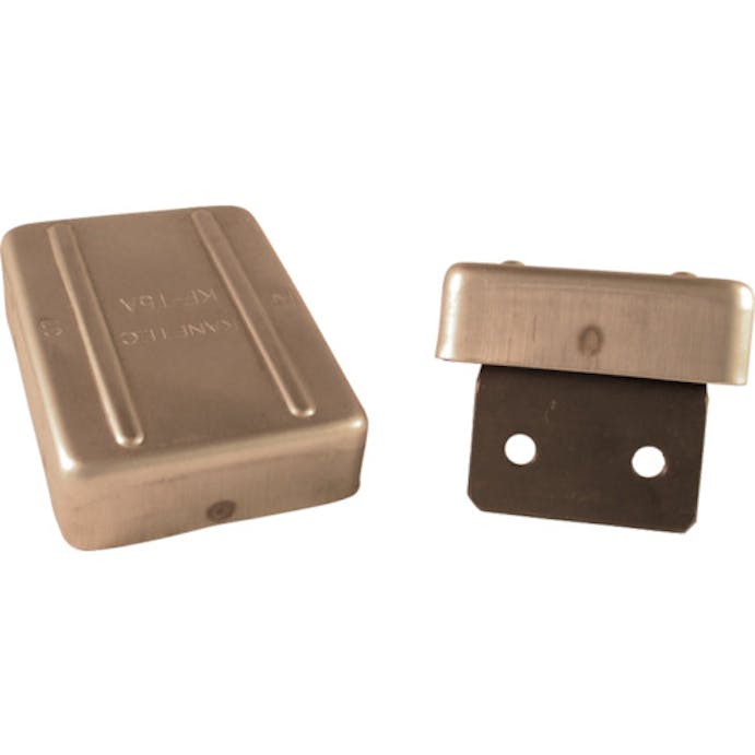 【CAINZ-DASH】カネテック 磁選用品　鉄板分離器　フロータ（薄型）　幅６２ｍｍ×奥行５１ｍｍ×高さ８７ｍｍ KF-T5A【別送品】