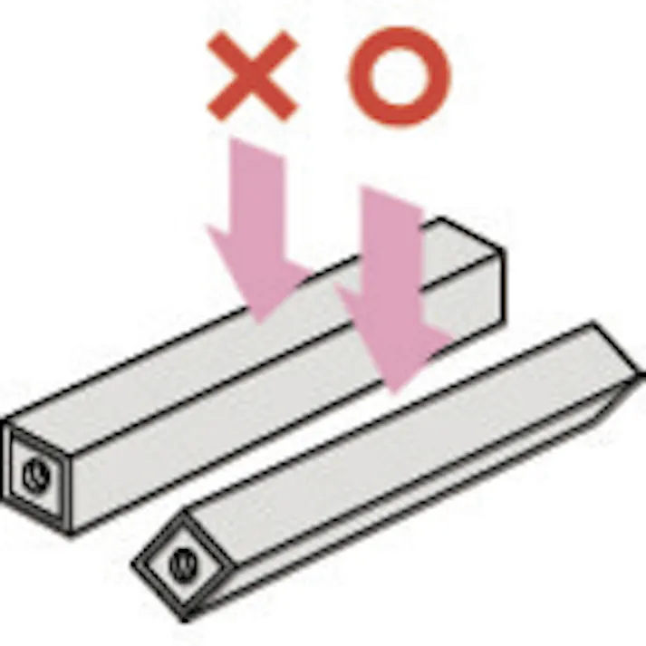 【CAINZ-DASH】カネテック 強力角形マグネット棒 全長245mm KGM-H25【別送品】