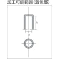 【CAINZ-DASH】カネテック 永磁ホルダ　アルニコ磁石　外径１０ｍｍ　円形 KM-001【別送品】