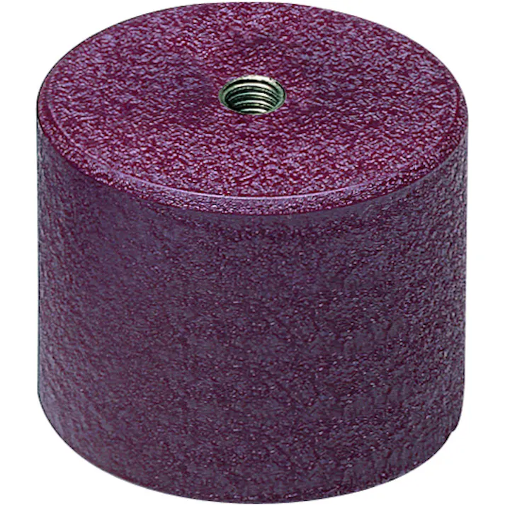 【CAINZ-DASH】カネテック 永磁ホルダ ネオジム磁石 円形・ねじ穴あり 外径50mm KM-05C【別送品】