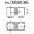 【CAINZ-DASH】カネテック 永磁ホルダ　ネオジム磁石　角形・ねじ穴あり KM-06S【別送品】