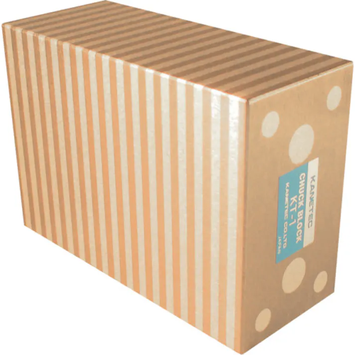 【CAINZ-DASH】カネテック 角形チャックブロック 磁気誘導タイプ 1組2個入り KT-1【別送品】