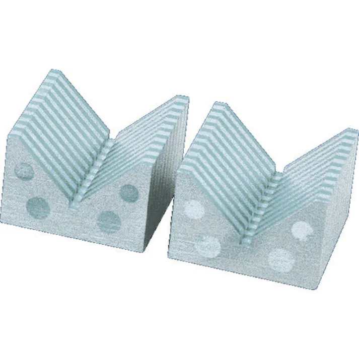 【CAINZ-DASH】カネテック V形チャックブロック(2個1組) KTV-1【別送品】