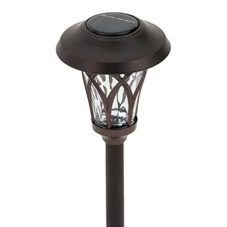 ソーラーアーチラインライト ブラウン