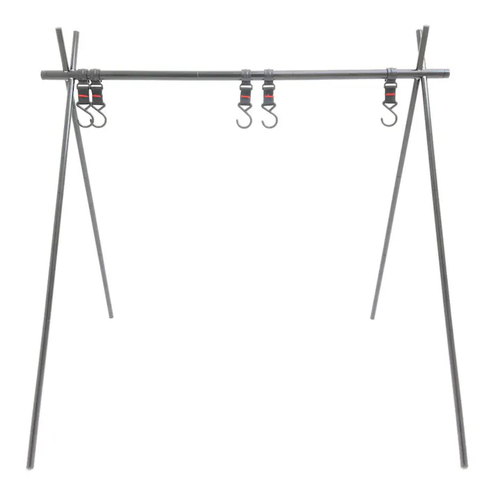 アウトドアハンガーラック OUH22-77BK