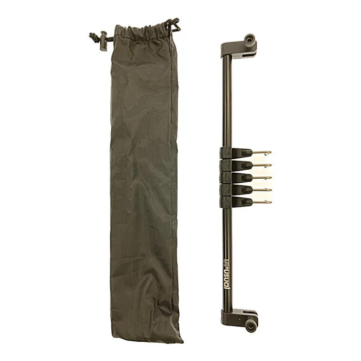 テーブル用フックポール ブラック TFP22-65