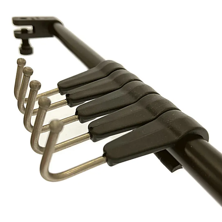 テーブル用フックポール ブラック TFP22-65