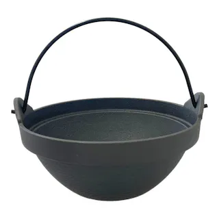 いろり鍋 一人用 15cm IRO23-15BK